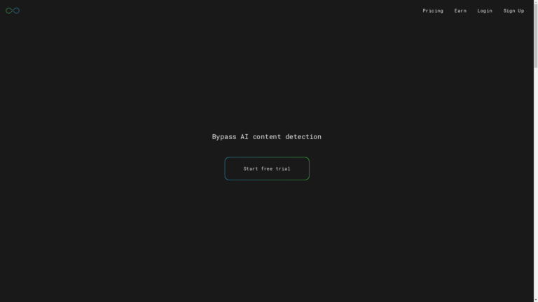 Capture d'écran de la page du site de GPTinf