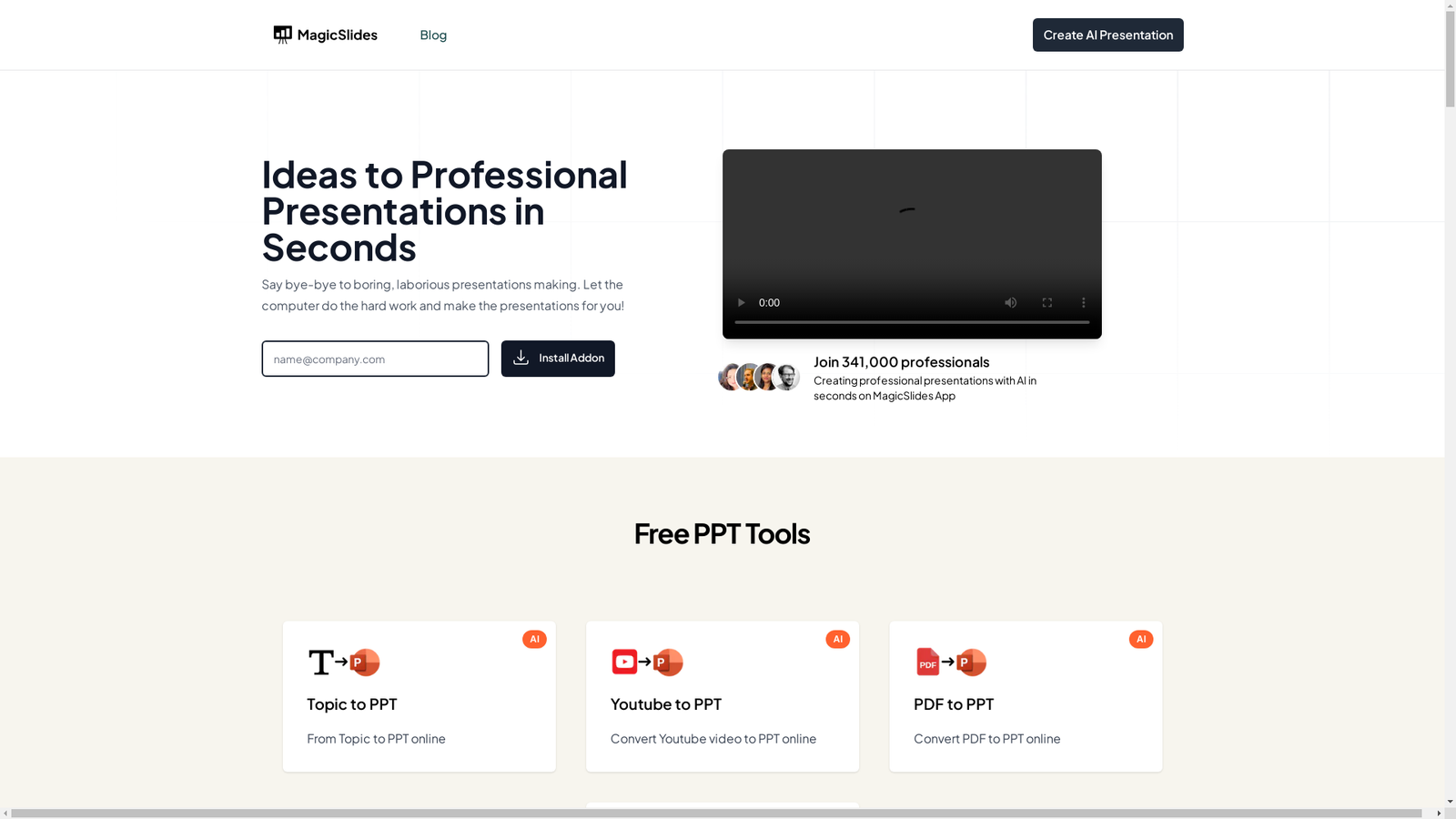 Magic Eslide MagicSlides : Présentation, Fonctionnalités et Avis – IA MIEUX - Iamieux