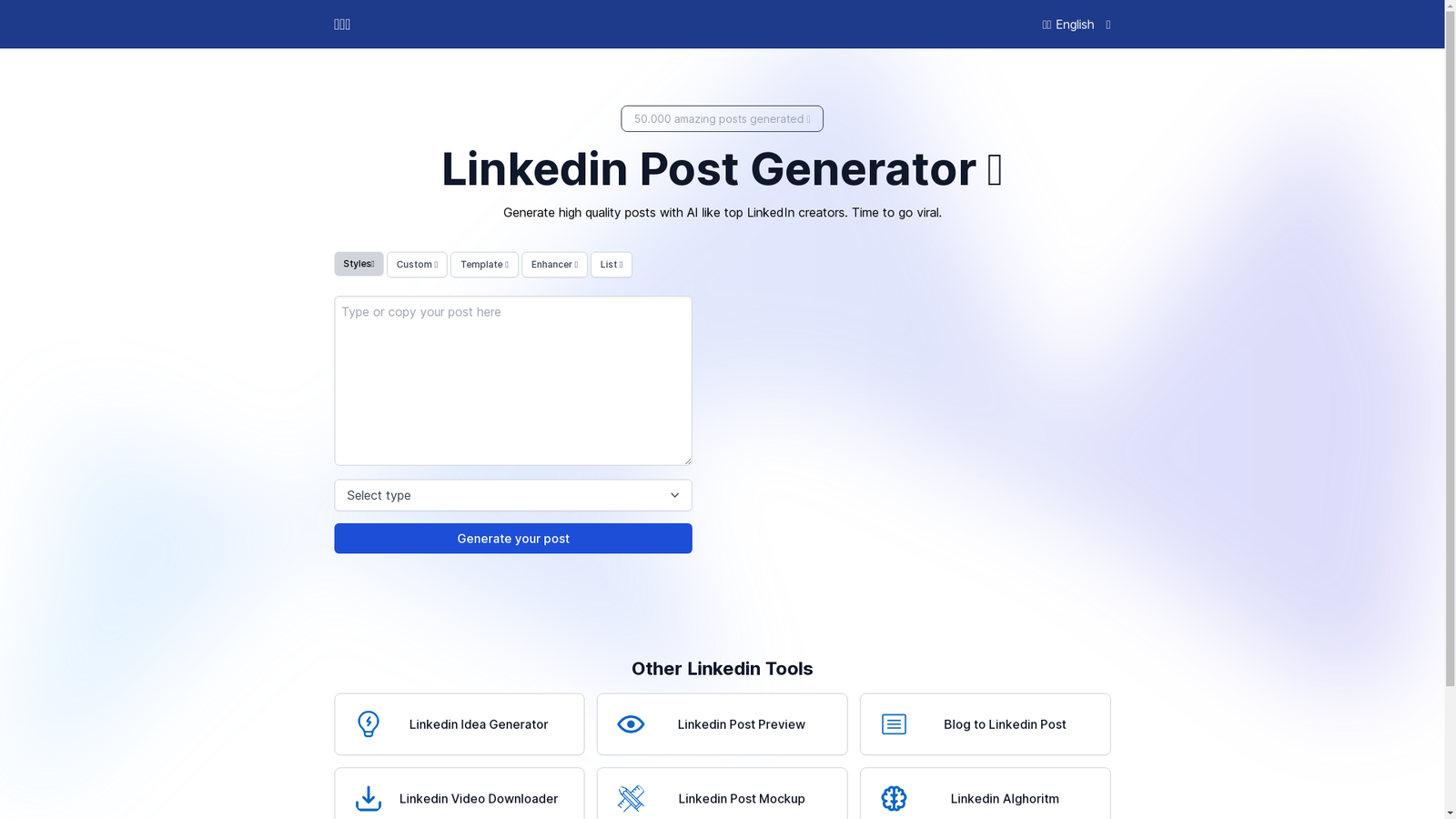 LinkedIn Post Generator : Présentation, Fonctionnalités et Avis – IA ...